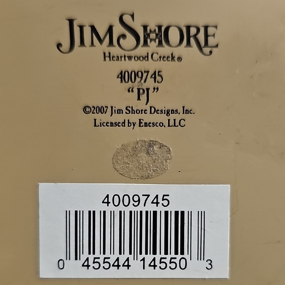 Jim Shore Heartwood Creek Collection PJ the Yorkie - Picture 7 of 7